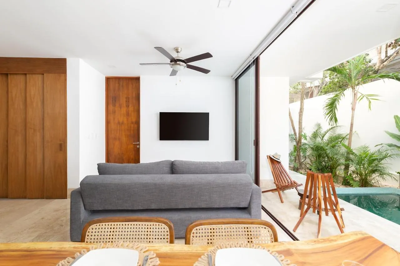Stunning 2Br Apartment In Aldea Zama With Private Pool, Near The Beach & Amazing Amenities Tulum 0*,  Mexico