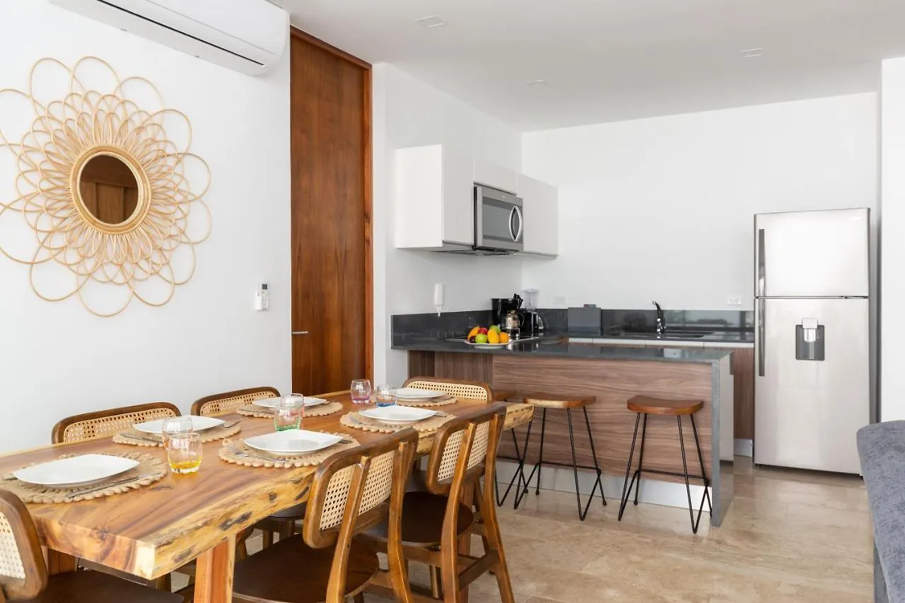 Stunning 2Br Apartment In Aldea Zama With Private Pool, Near The Beach & Amazing Amenities Tulum