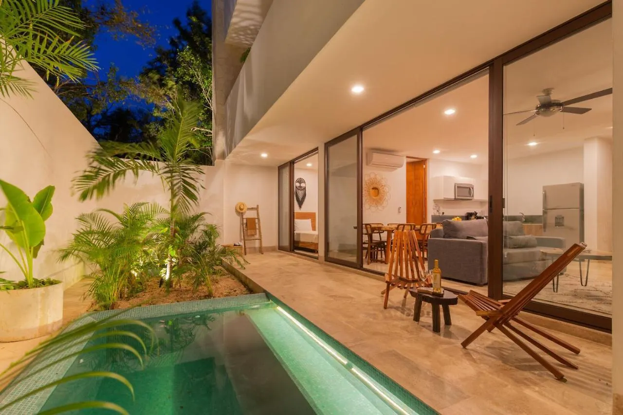 Stunning 2Br Apartment In Aldea Zama With Private Pool, Near The Beach & Amazing Amenities Tulum