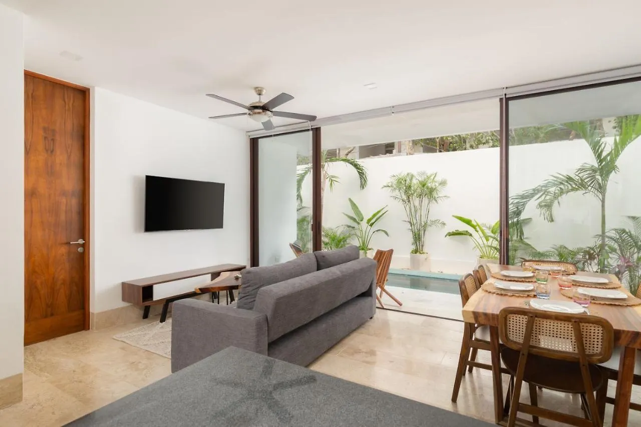 Stunning 2Br Apartment In Aldea Zama With Private Pool, Near The Beach & Amazing Amenities Tulum